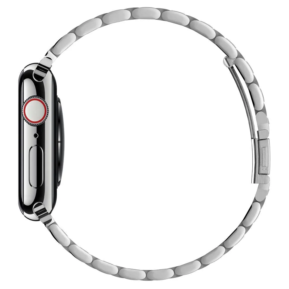 Spigen Modern Fit za Apple Watch (42/44/45/49 mm) - srebrna — Spigen Modern Fit za Apple Watch (42/44/45/49 mm) - srebrna