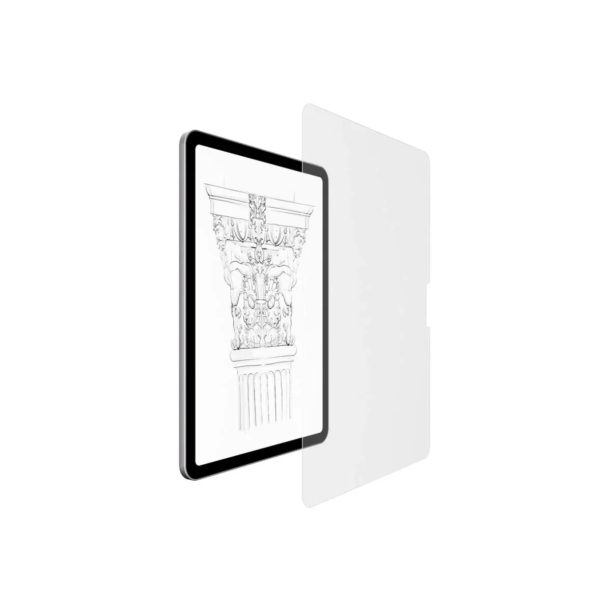 Next One zaštita zaslona s teksturom papira za iPad Air 11" M2 — Next One zaštita zaslona s teksturom papira za iPad Air 11" M2