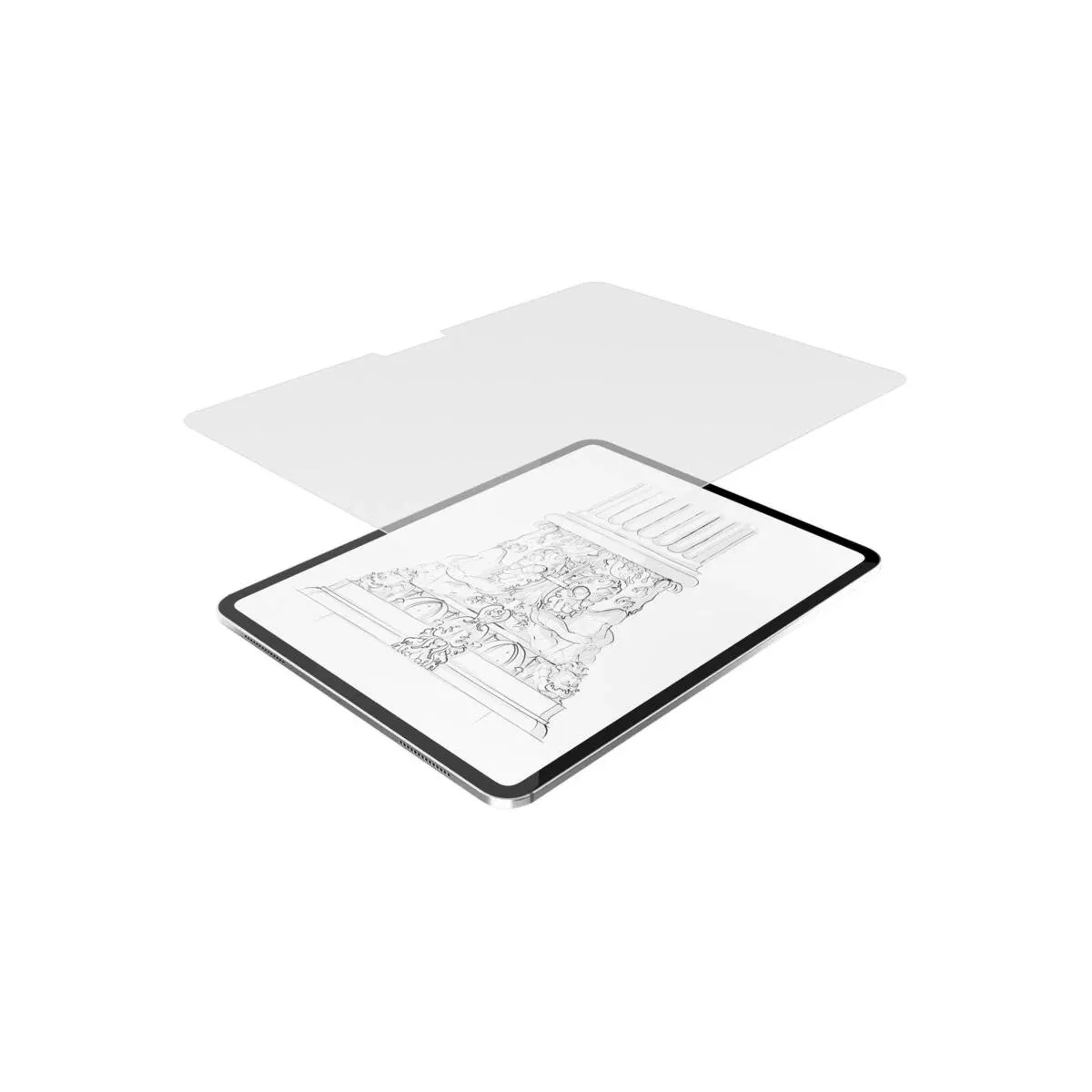 Next One zaštita zaslona s teksturom papira za iPad Pro 11" M4 — Next One zaštita zaslona s teksturom papira za iPad Pro 11" M4