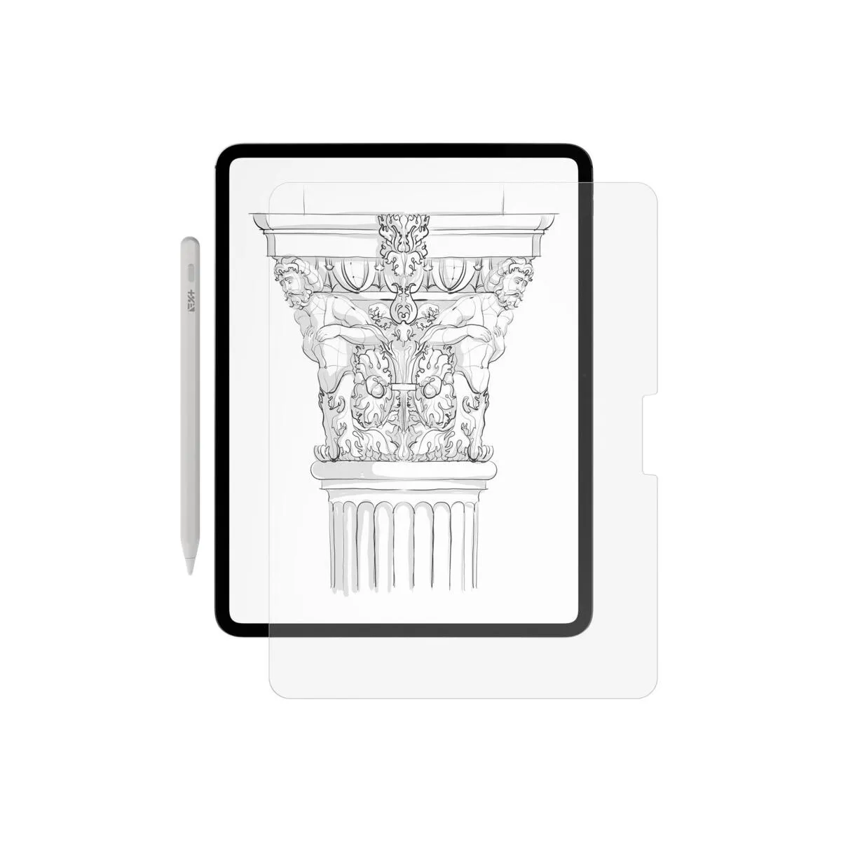 Next One zaštita zaslona s teksturom papira za iPad Pro 11" M4 — Next One zaštita zaslona s teksturom papira za iPad Pro 11" M4