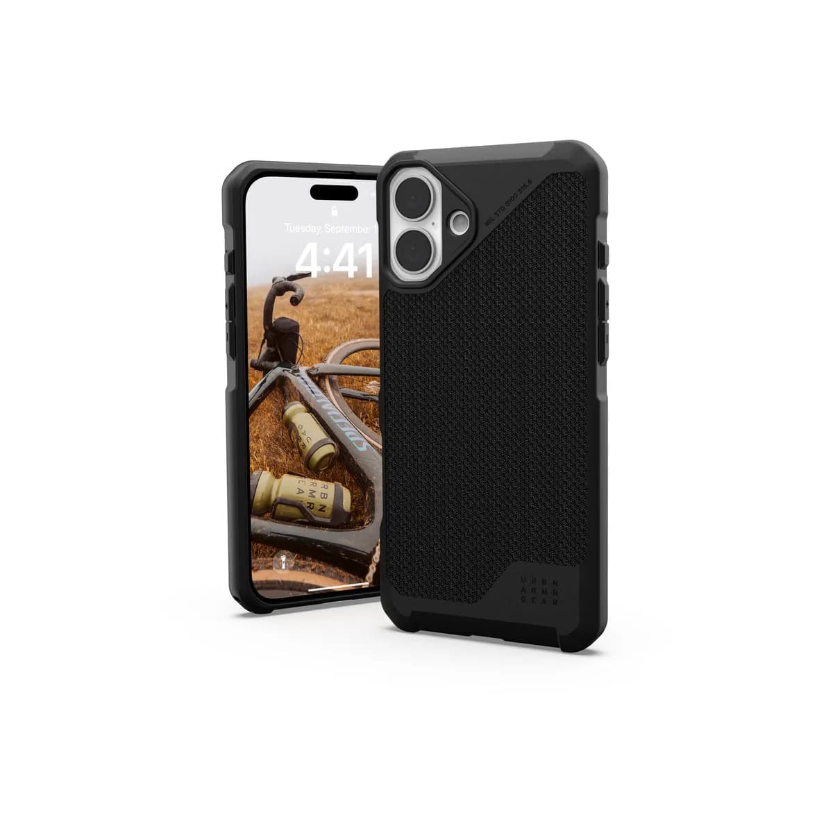 UAG Metropolis LT maska s MagSafe za iPhone 16 Plus - kevlar crna — UAG Metropolis LT maska s MagSafe za iPhone 16 Plus - kevlar crna