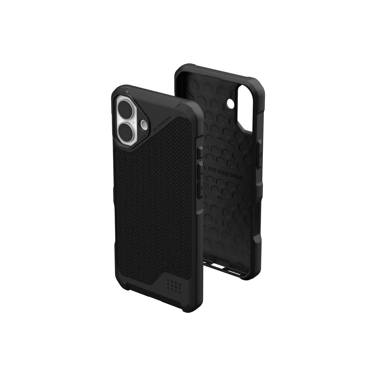 UAG Metropolis LT maska s MagSafe za iPhone 16 Plus - kevlar crna — UAG Metropolis LT maska s MagSafe za iPhone 16 Plus - kevlar crna