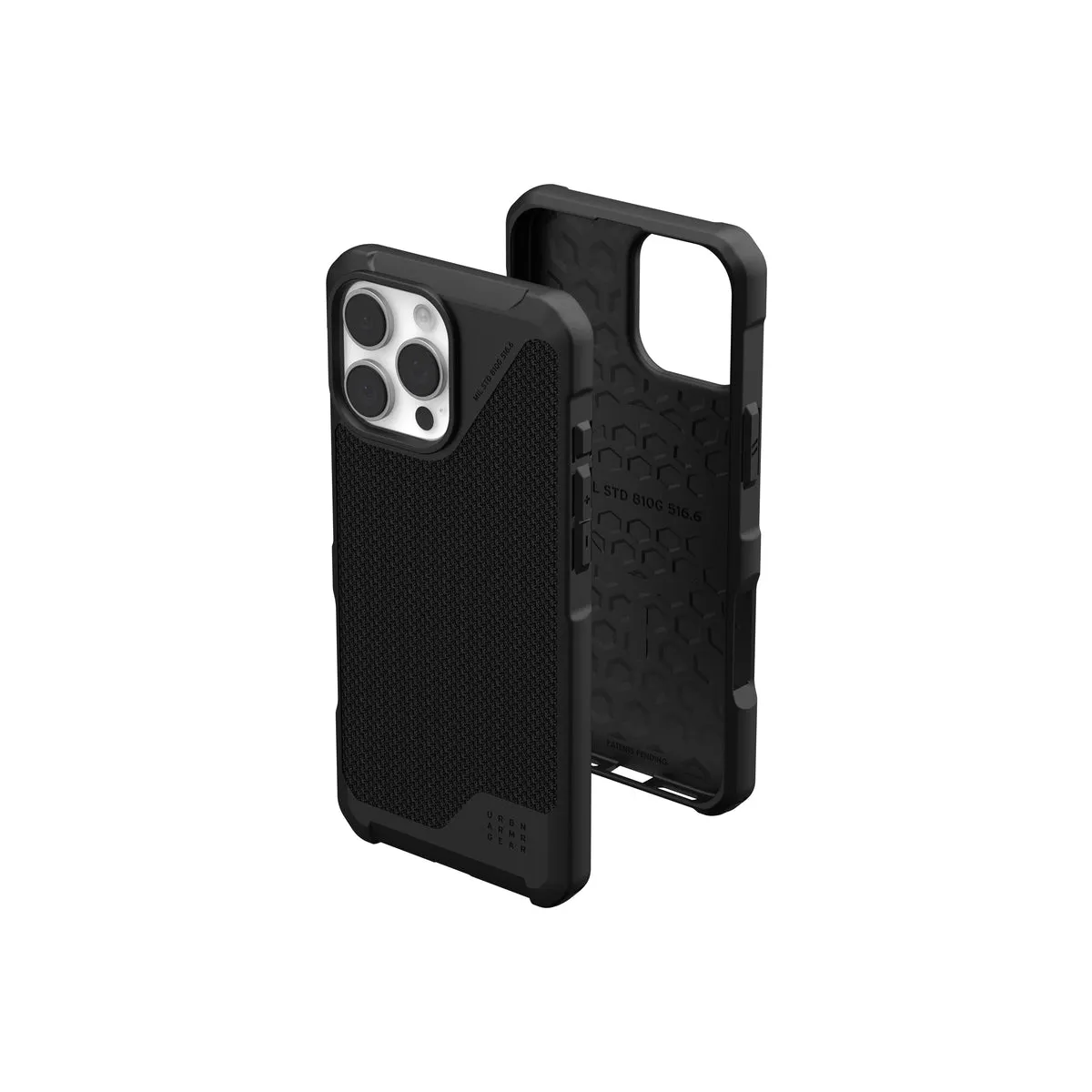 UAG Metropolis LT maska s MagSafe za iPhone 16 Pro Max - kevlar crna — UAG Metropolis LT maska s MagSafe za iPhone 16 Pro Max - kevlar crna