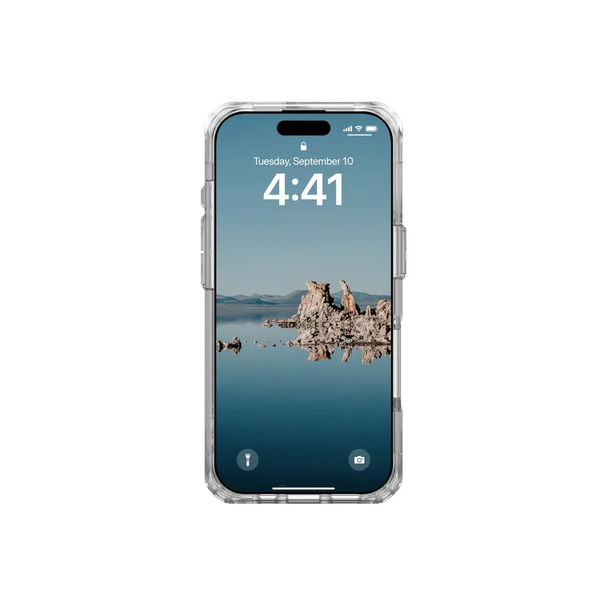 UAG Plyo maska s MagSafe za iPhone 16 Pro - ledena/bijela — UAG Plyo maska s MagSafe za iPhone 16 Pro - ledena/bijela