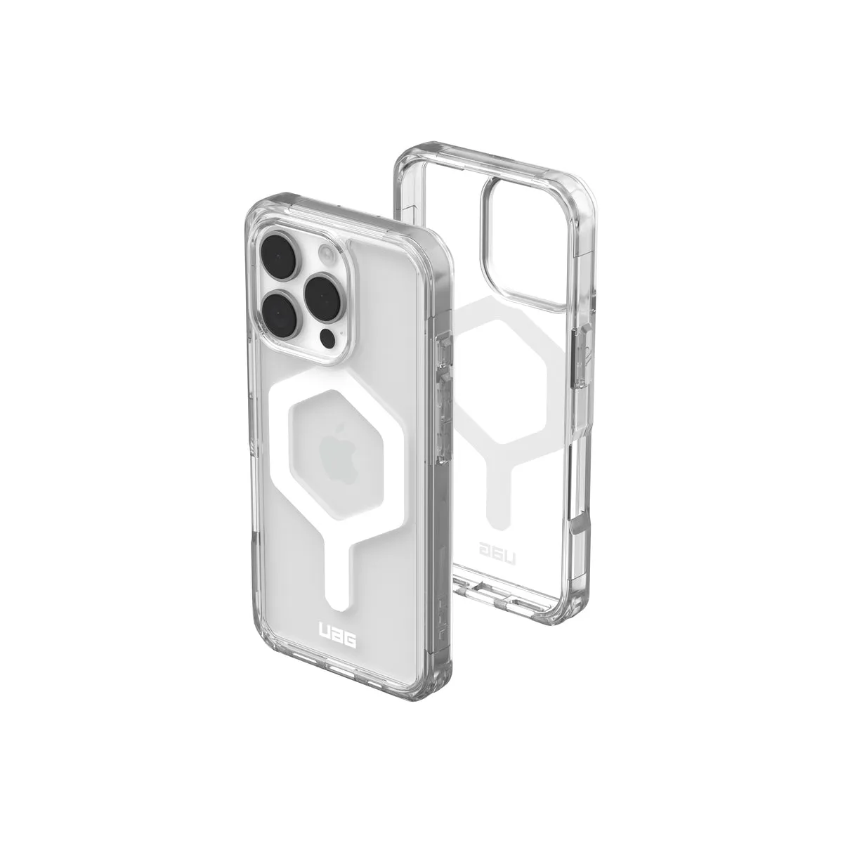 UAG Plyo maska s MagSafe za iPhone 16 Pro - ledena/bijela — UAG Plyo maska s MagSafe za iPhone 16 Pro - ledena/bijela