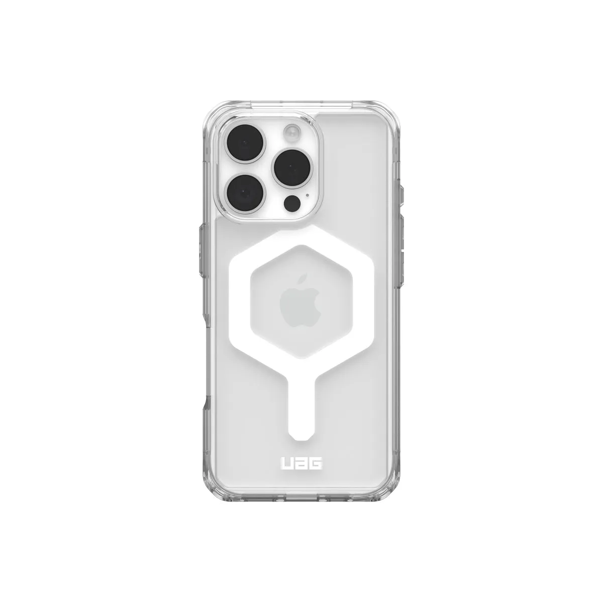 UAG Plyo maska s MagSafe za iPhone 16 Pro - ledena/bijela — UAG Plyo maska s MagSafe za iPhone 16 Pro - ledena/bijela