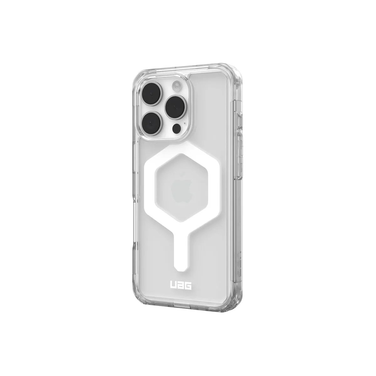 UAG Plyo maska s MagSafe za iPhone 16 Pro - ledena/bijela — UAG Plyo maska s MagSafe za iPhone 16 Pro - ledena/bijela