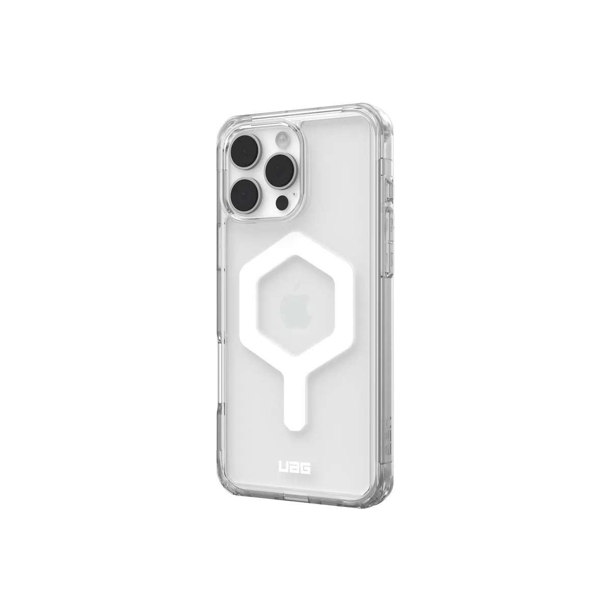 UAG Plyo maska s MagSafe za iPhone 16 Pro Max - ledena/bijela — UAG Plyo maska s MagSafe za iPhone 16 Pro Max - ledena/bijela