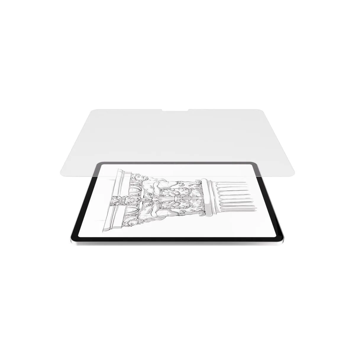 Next One zaštita zaslona s teksturom papira za iPad Air 13" M2 — Next One zaštita zaslona s teksturom papira za iPad Air 13" M2