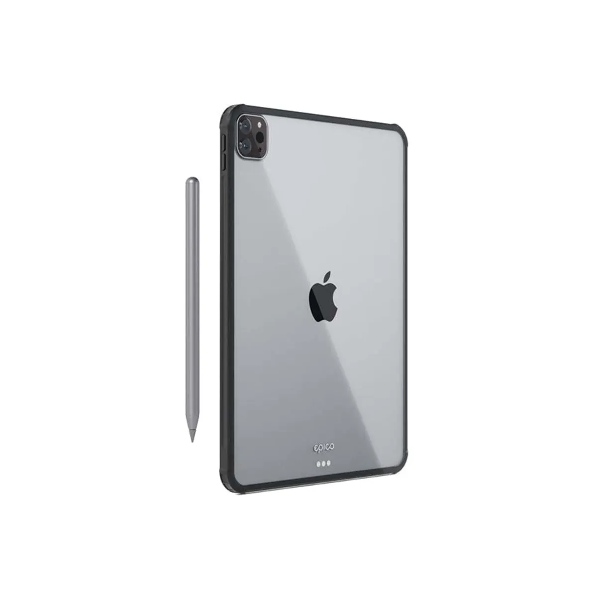 Epico Hero Case za iPad 10,2-inča - prozirno/crni — Epico Hero Case za iPad 10,2-inča - prozirno/crni