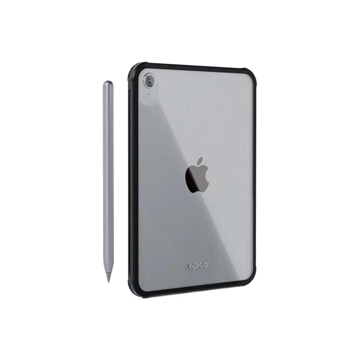 Epico Hero Case za iPad mini 6 - prozirno/crni — Epico Hero Case za iPad mini 6 - prozirno/crni