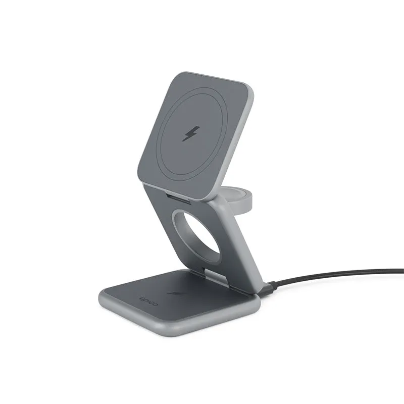 iSTYLE Mag+ sklopivi MagSafe kompatibilni bežični punjač - svemirski siva — iSTYLE Mag+ sklopivi MagSafe kompatibilni bežični punjač - svemirski siva