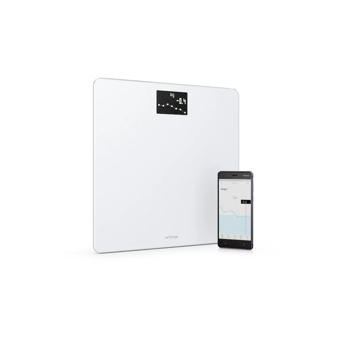 Withings Body BMI Wi-Fi pametna vaga - bijela — Withings Body BMI Wi-Fi pametna vaga - bijela