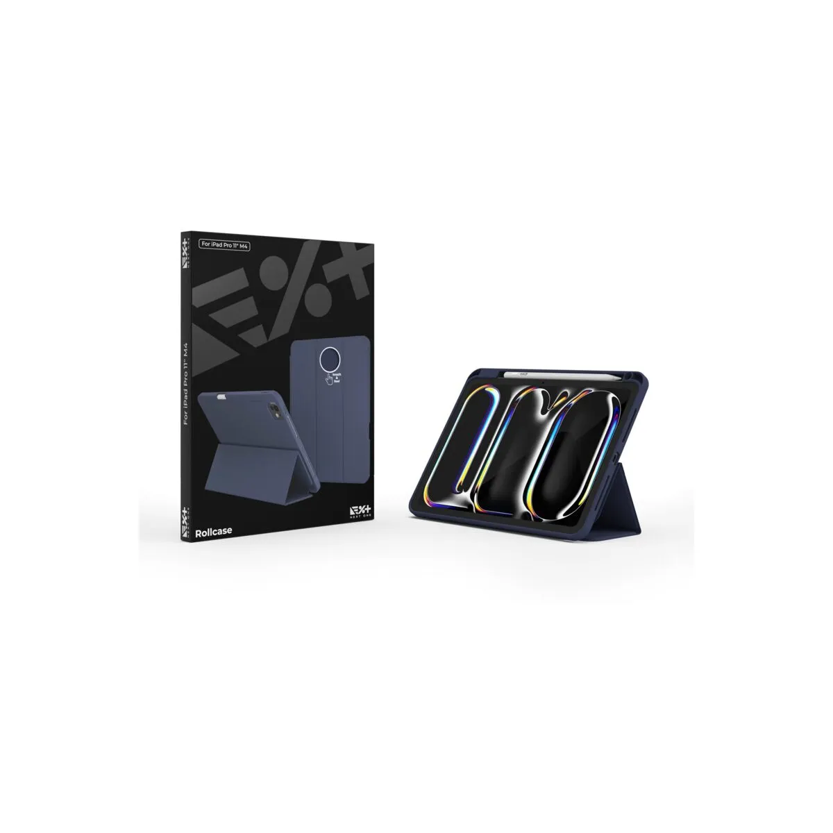 Next One Rollcase za iPad Pro 11" M4 - plava — Next One Rollcase za iPad Pro 11" M4 - plava
