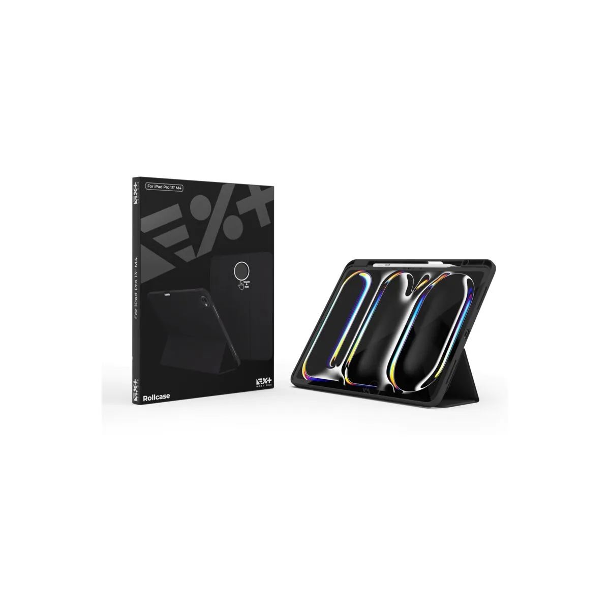 Next One Rollcase za iPad Pro 13" M4 - crna — Next One Rollcase za iPad Pro 13" M4 - crna