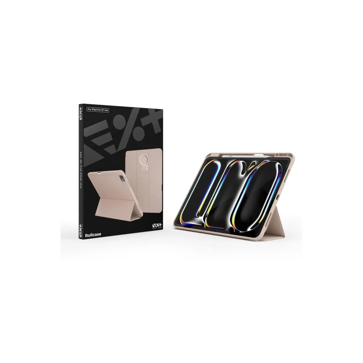 Next One Rollcase za iPad Pro 13" M4 - ružičasta — Next One Rollcase za iPad Pro 13" M4 - ružičasta