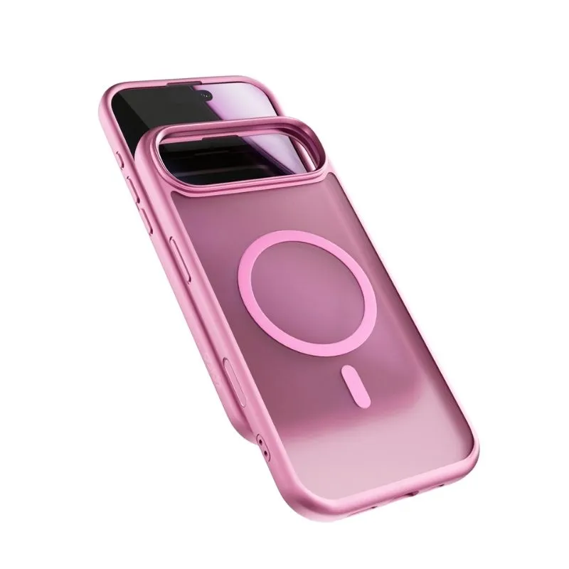 Epico HeroMatte Pro Mag+ Case za iPhone 17 Air - Qi2 & MagSafe kompatibilan - ružičasti — Epico HeroMatte Pro Mag+ Case za iPhone 17 Air - Qi2 & MagSafe kompatibilan - ružičasti