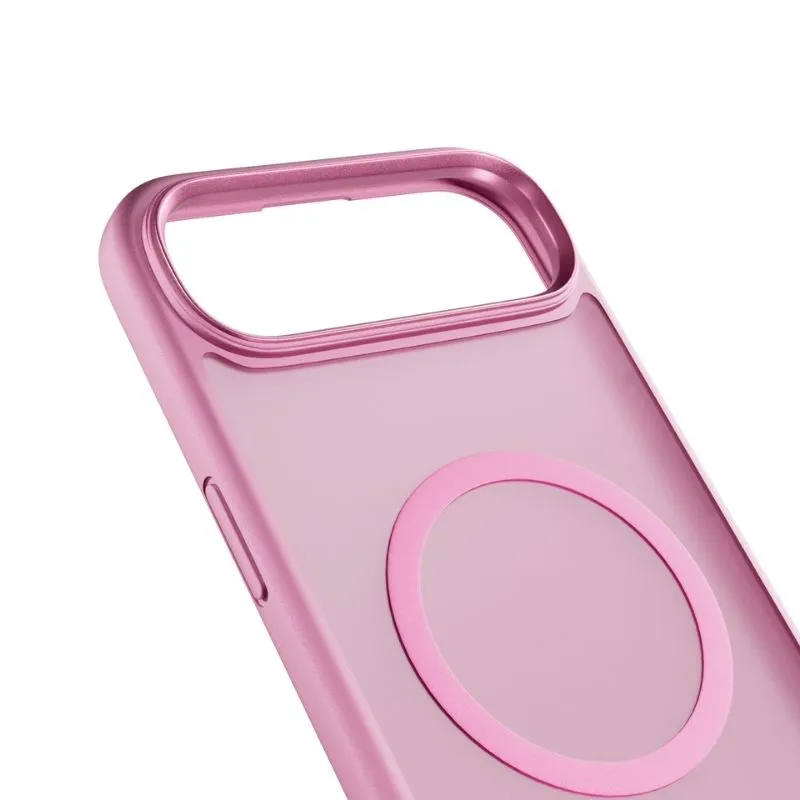 Epico HeroMatte Pro Mag+ Case za iPhone 17 Air - Qi2 & MagSafe kompatibilan - ružičasti — Epico HeroMatte Pro Mag+ Case za iPhone 17 Air - Qi2 & MagSafe kompatibilan - ružičasti