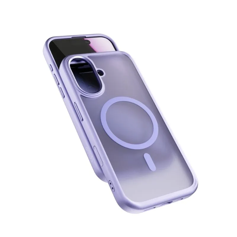 Epico HeroMatte Pro Mag+ Case za iPhone 17 - Qi2 & MagSafe kompatibilan - ljubičasti — Epico HeroMatte Pro Mag+ Case za iPhone 17 - Qi2 & MagSafe kompatibilan - ljubičasti