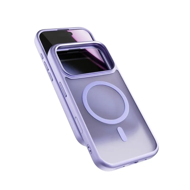 Epico HeroMatte Pro Mag+ Case za iPhone 17 Pro Max - Qi2 & MagSafe kompatibilan - ljubičasti — Epico HeroMatte Pro Mag+ Case za iPhone 17 Pro Max - Qi2 & MagSafe kompatibilan - ljubičasti