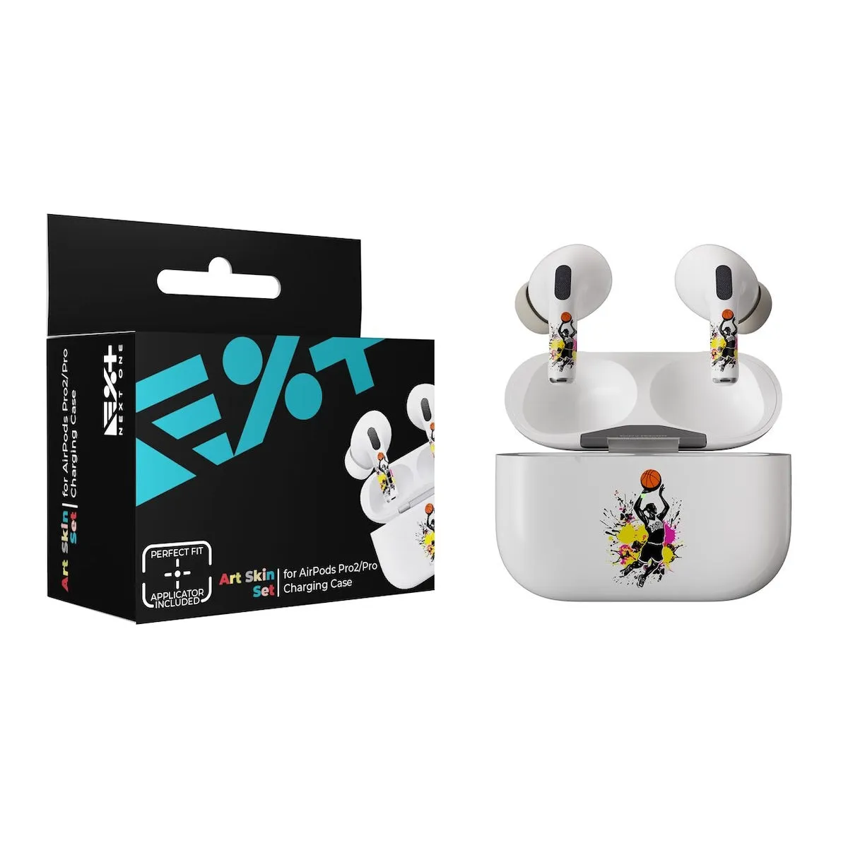 Next One ArtSkin naljepnica za AirPods Pro (1. i 2. gen) - Basketball — Next One ArtSkin naljepnica za AirPods Pro (1. i 2. gen) - Basketball