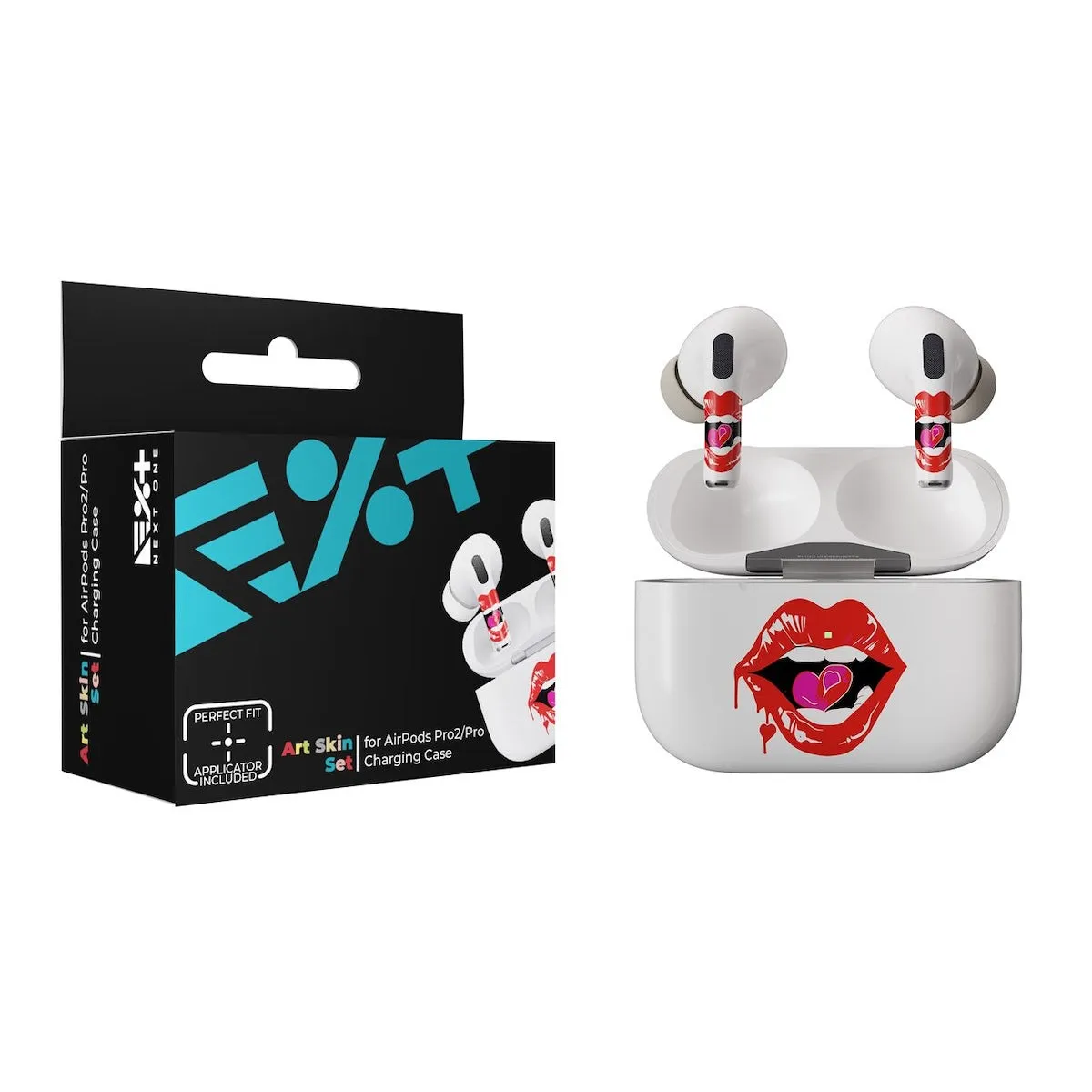 Next One ArtSkin naljepnica za AirPods Pro (1. i 2. gen) - Lips — Next One ArtSkin naljepnica za AirPods Pro (1. i 2. gen) - Lips