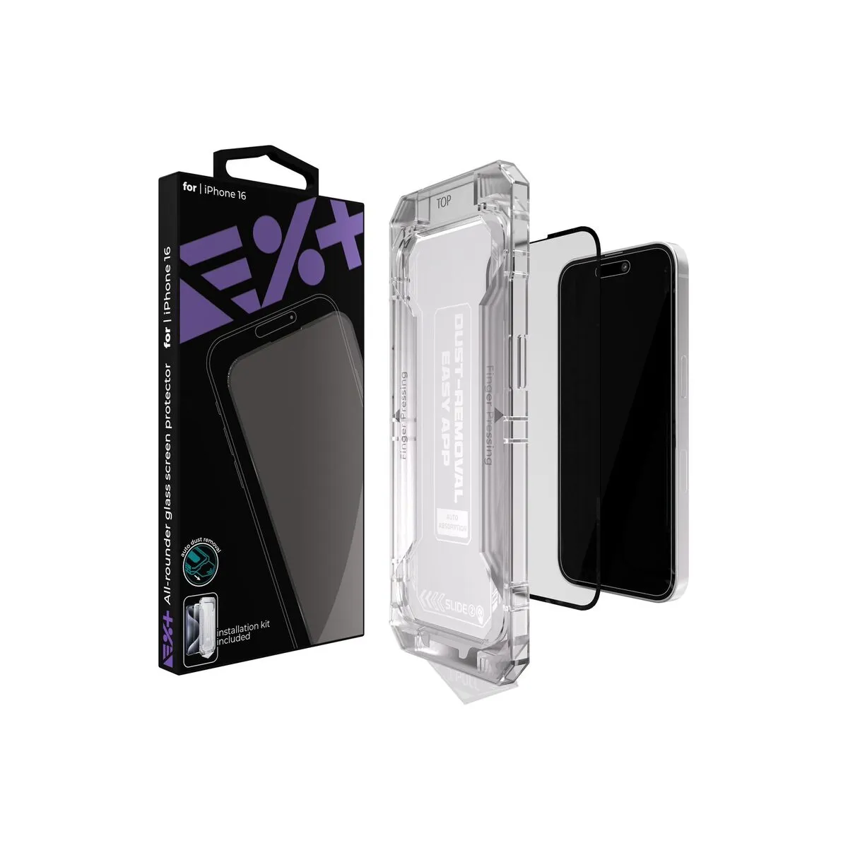 Next One All-rounder zaštita zaslona za iPhone 16 — Next One All-rounder zaštita zaslona za iPhone 16