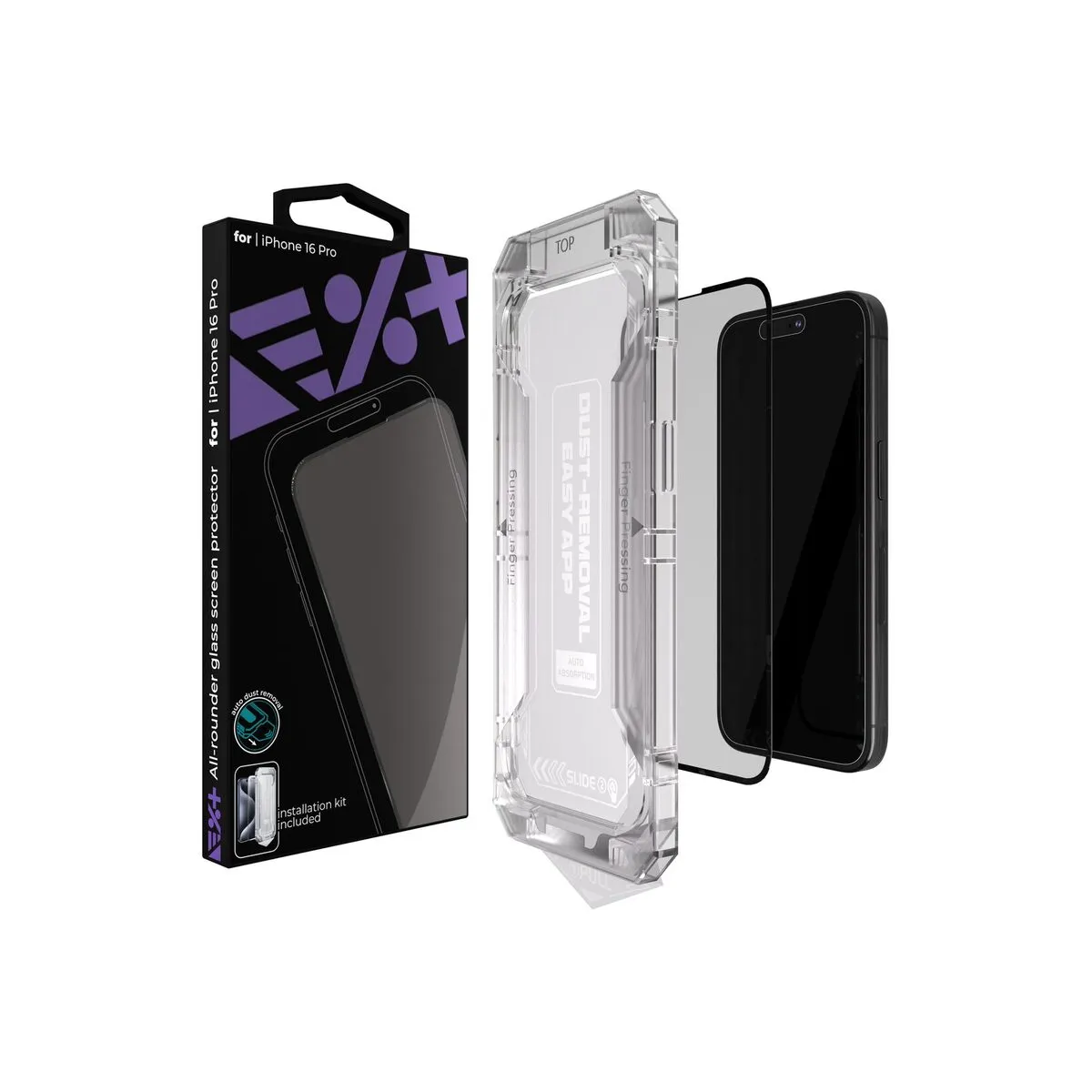 Next One All-rounder zaštita zaslona za iPhone 16 Pro — Next One All-rounder zaštita zaslona za iPhone 16 Pro
