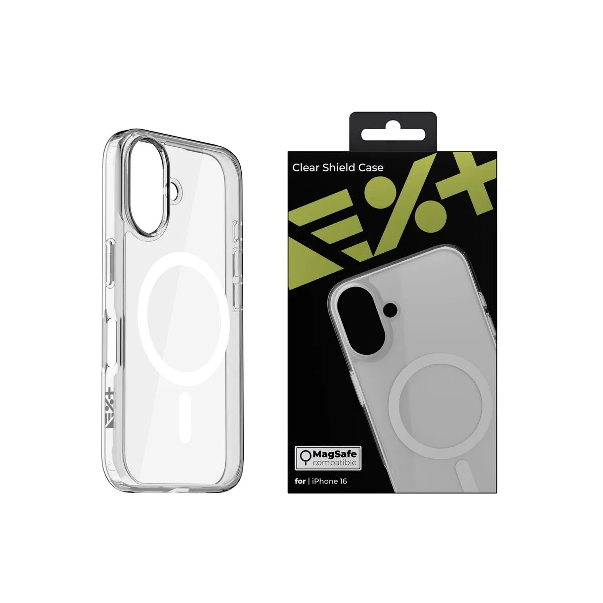 Next One Clear Shield maska s MagSafe za iPhone 16 — Next One Clear Shield maska s MagSafe za iPhone 16