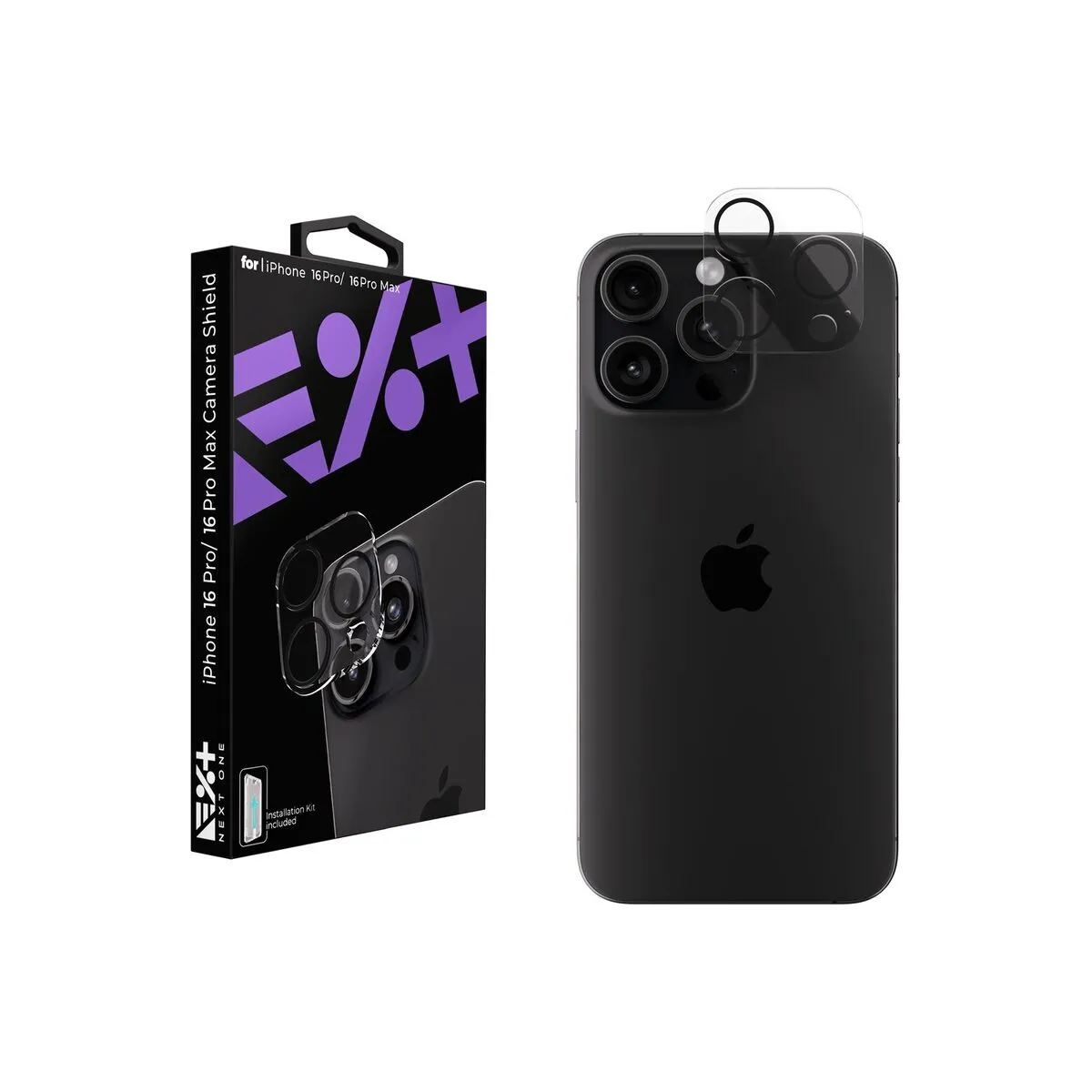 Next One zaštita objektiva za iPhone 16 Pro/16 Pro Max - list zelena — Next One zaštita objektiva za iPhone 16 Pro/16 Pro Max - list zelena