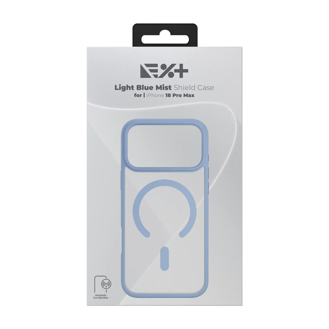 NOA Mist Shield maskica za iPhone 18 Pro Max kompatibilna s MagSafeom - svijetloplava — NOA Mist Shield maskica za iPhone 18 Pro Max kompatibilna s MagSafeom - svijetloplava