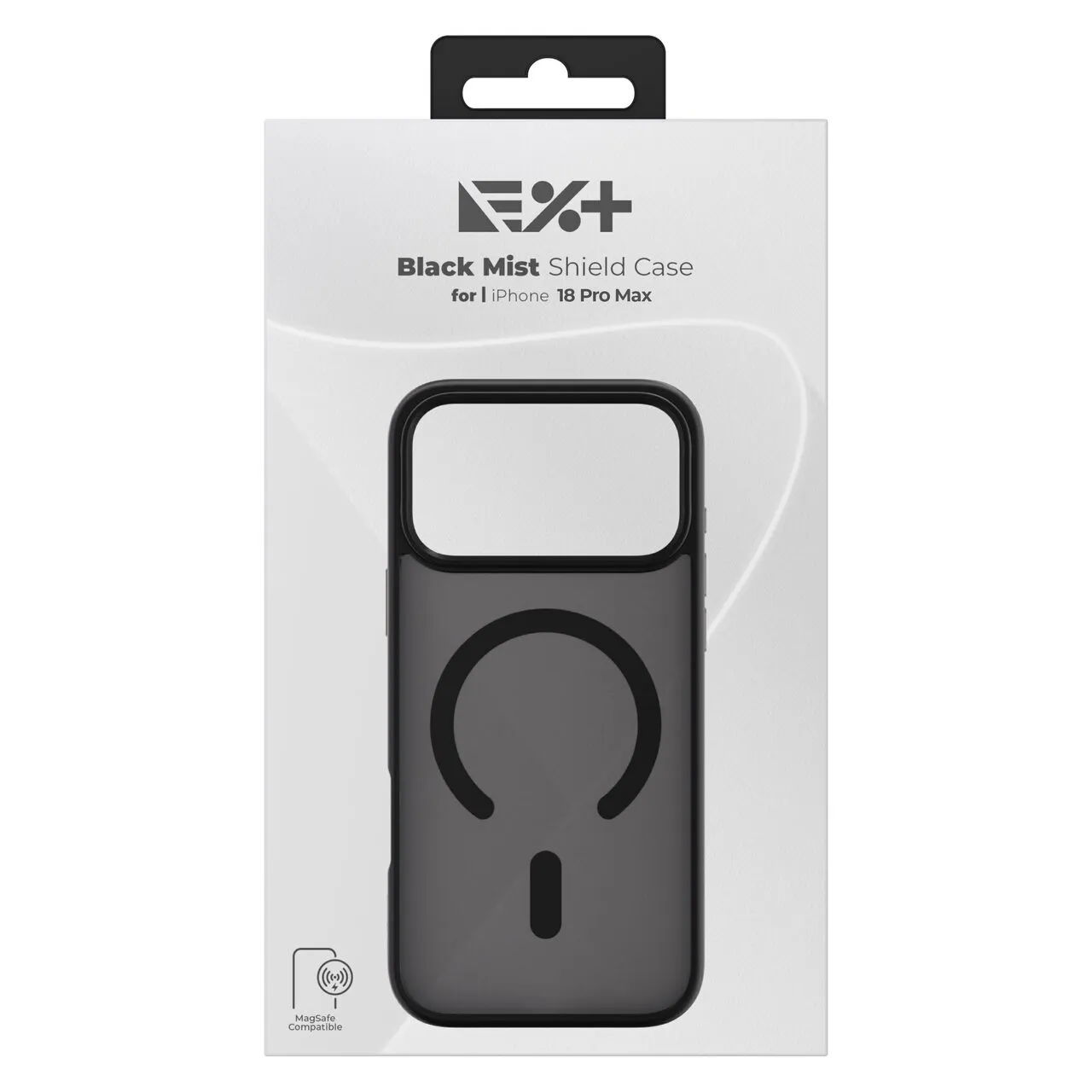 NOA Mist Shield maskica za iPhone 18 Pro Max kompatibilna s MagSafeom - crna — NOA Mist Shield maskica za iPhone 18 Pro Max kompatibilna s MagSafeom - crna