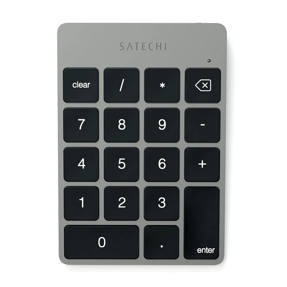 Satechi Slim Aluminum Keypad - svemirski siva — Satechi Slim Aluminum Keypad - svemirski siva