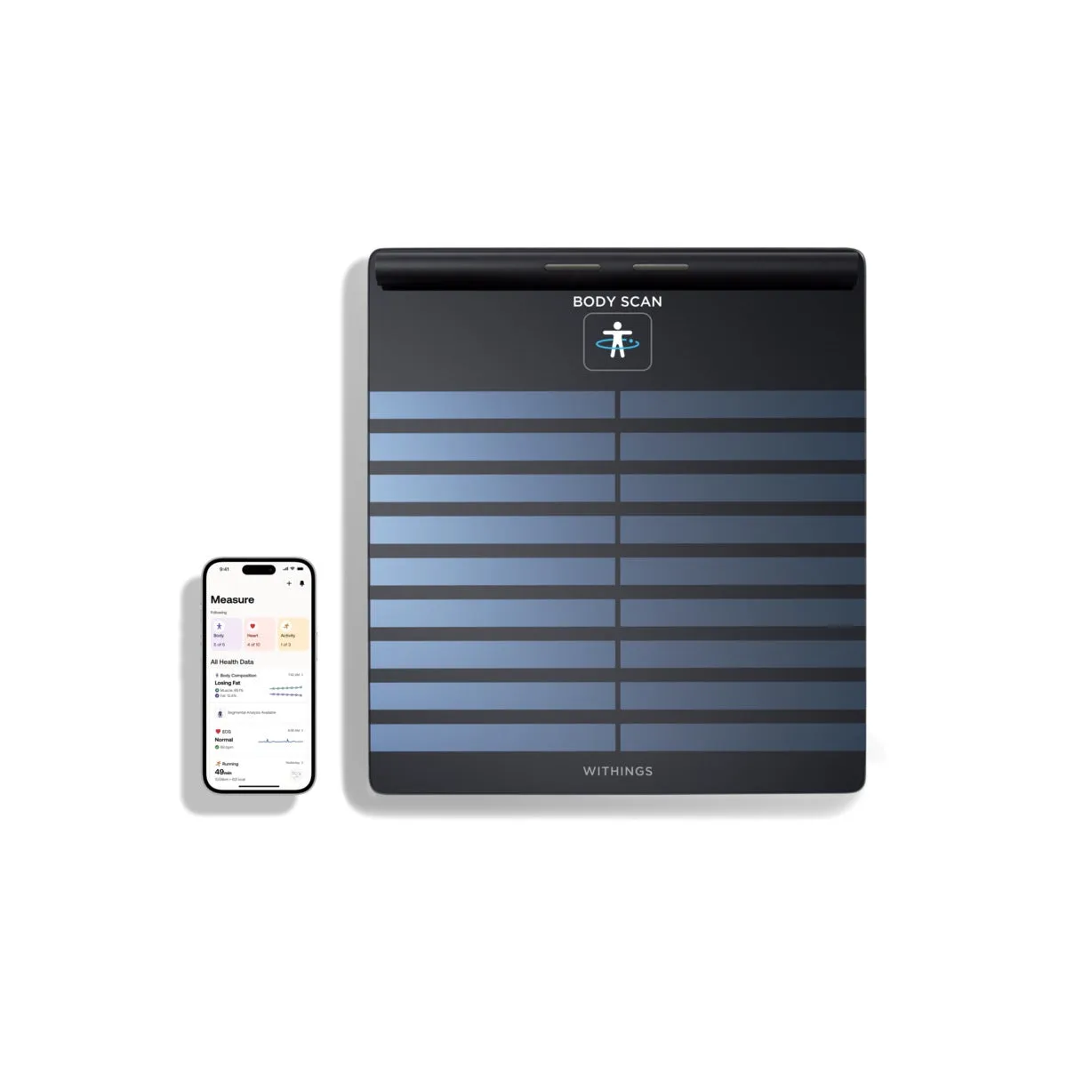 Withings Body Scan povezana zdravstvena stanica - crna — Withings Body Scan povezana zdravstvena stanica - crna