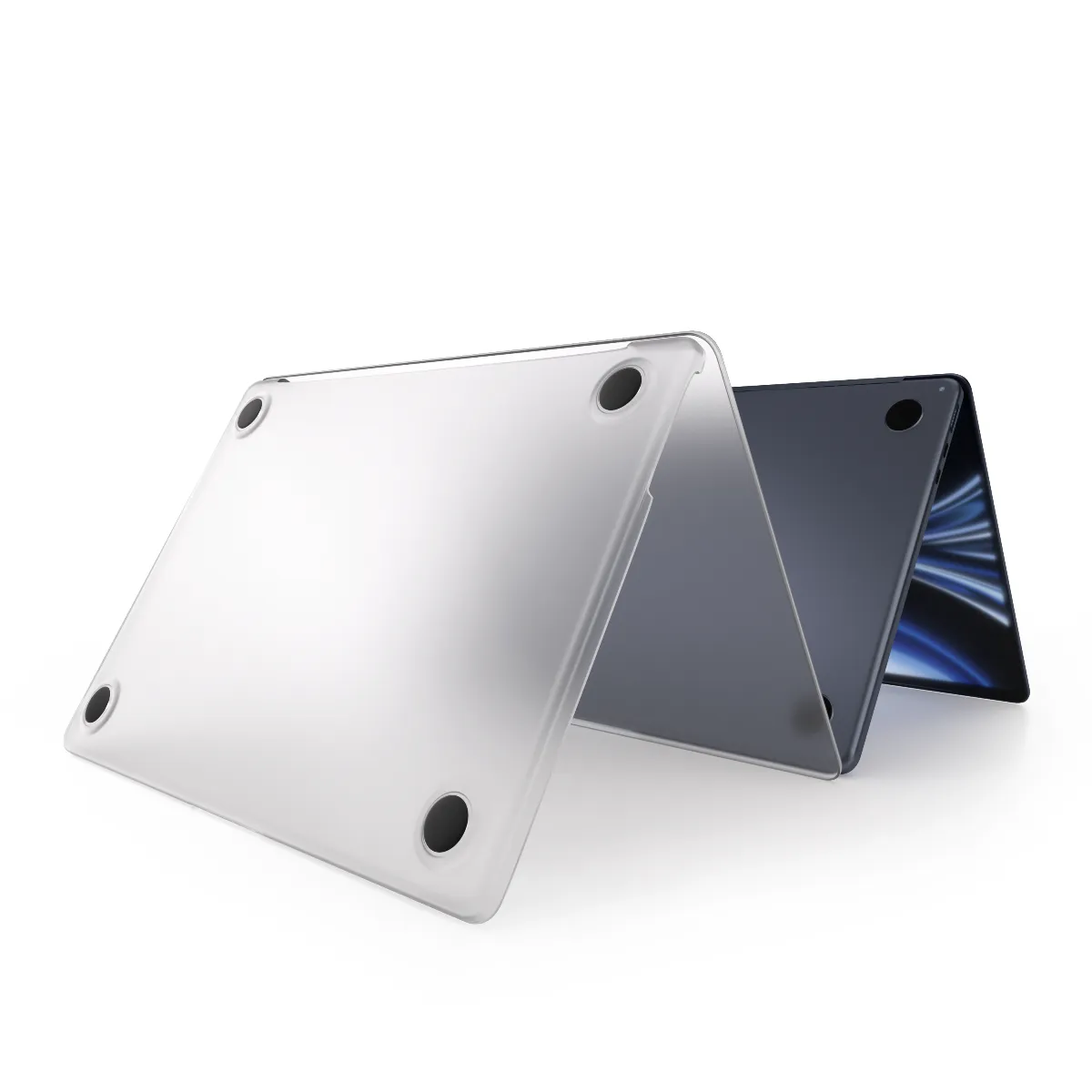 Next One Safeguard za MacBook Air M2 - maglovito prozirna — Next One Safeguard za MacBook Air M2 - maglovito prozirna