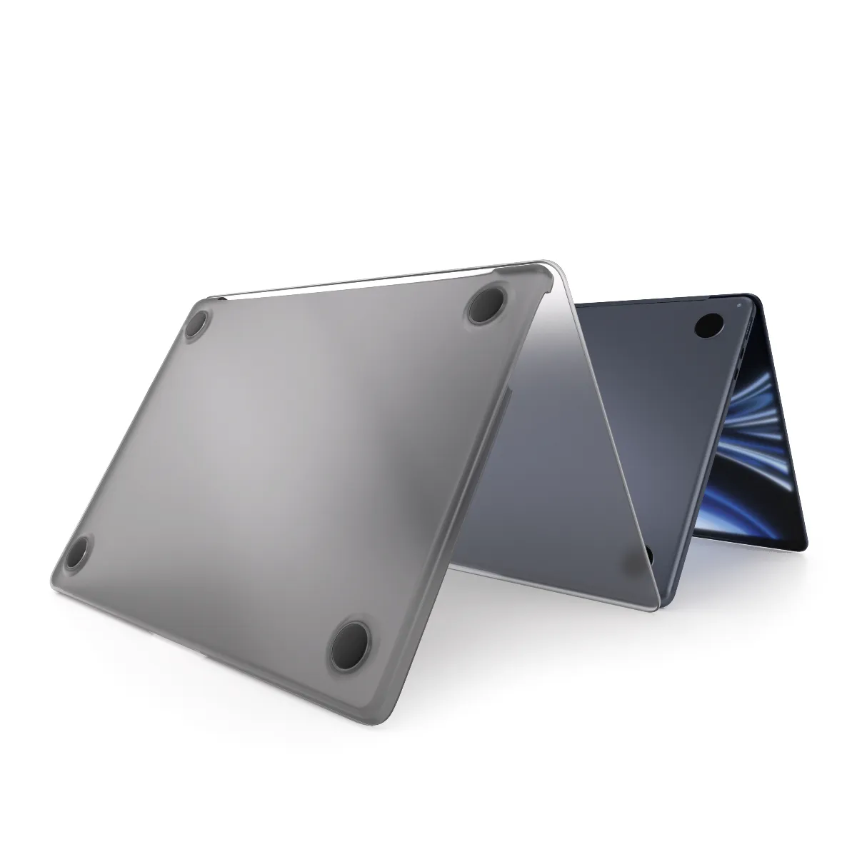 Next One Safeguard za MacBook Air M2 - dimno crna — Next One Safeguard za MacBook Air M2 - dimno crna