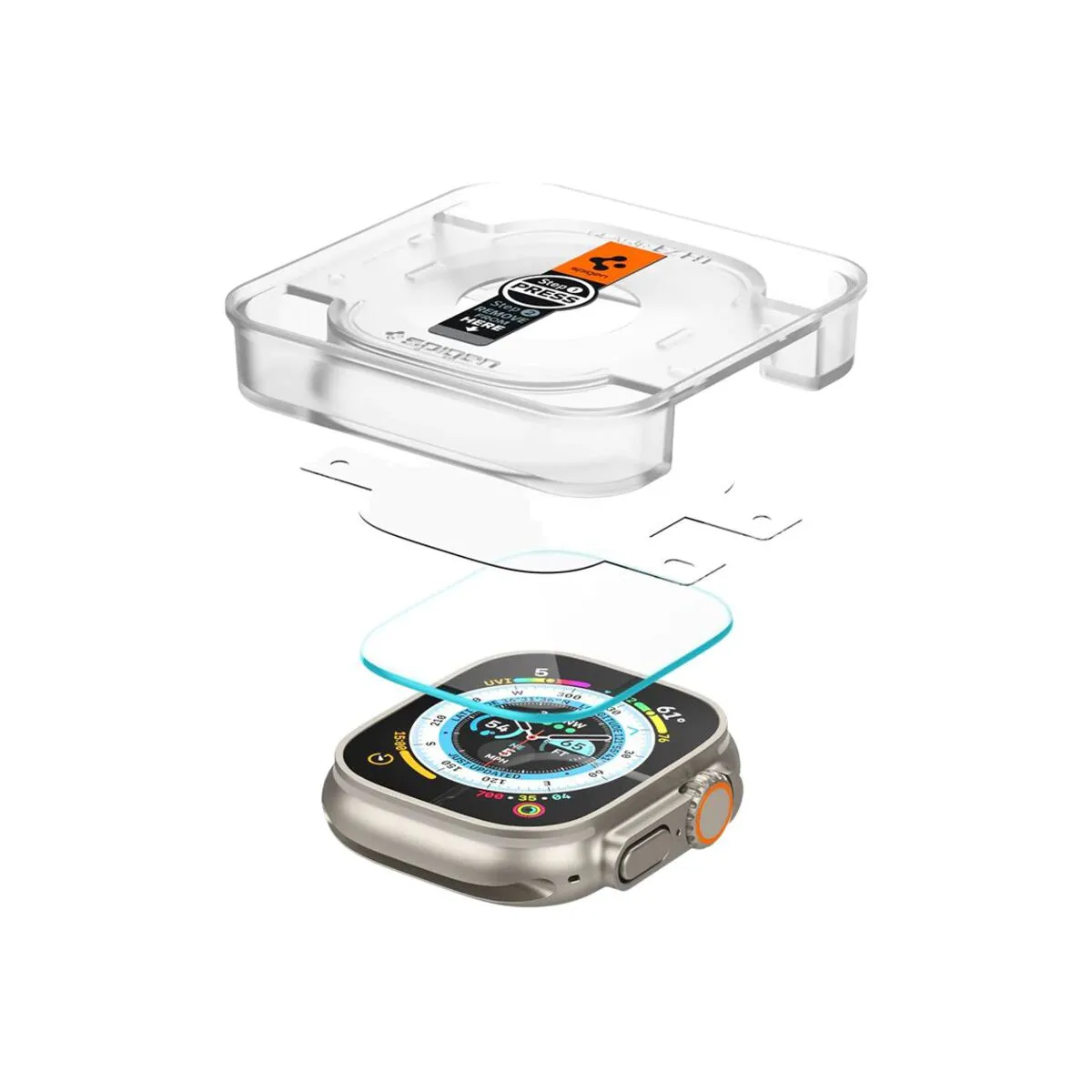 Spigen zaštitno staklo za Apple Watch Ultra — Spigen zaštitno staklo za Apple Watch Ultra