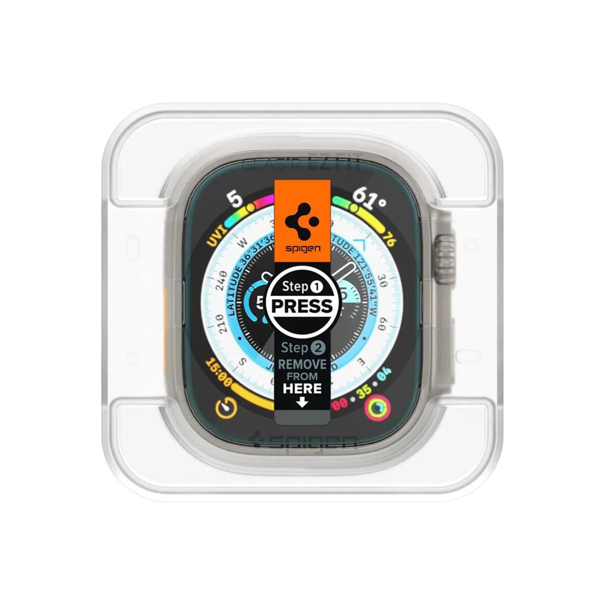 Spigen zaštitno staklo za Apple Watch Ultra — Spigen zaštitno staklo za Apple Watch Ultra