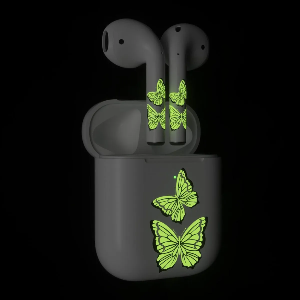 Next One ArtSkin naljepnica za AirPods (1. i 2. gen) - Glowing Butterfly — Next One ArtSkin naljepnica za AirPods (1. i 2. gen) - Glowing Butterfly