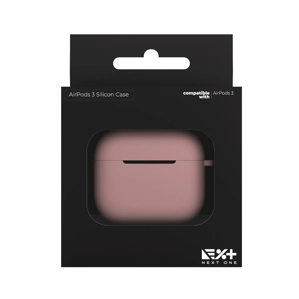 Next One silikonska maska za AirPods 3 - ružičasta — Next One silikonska maska za AirPods 3 - ružičasta