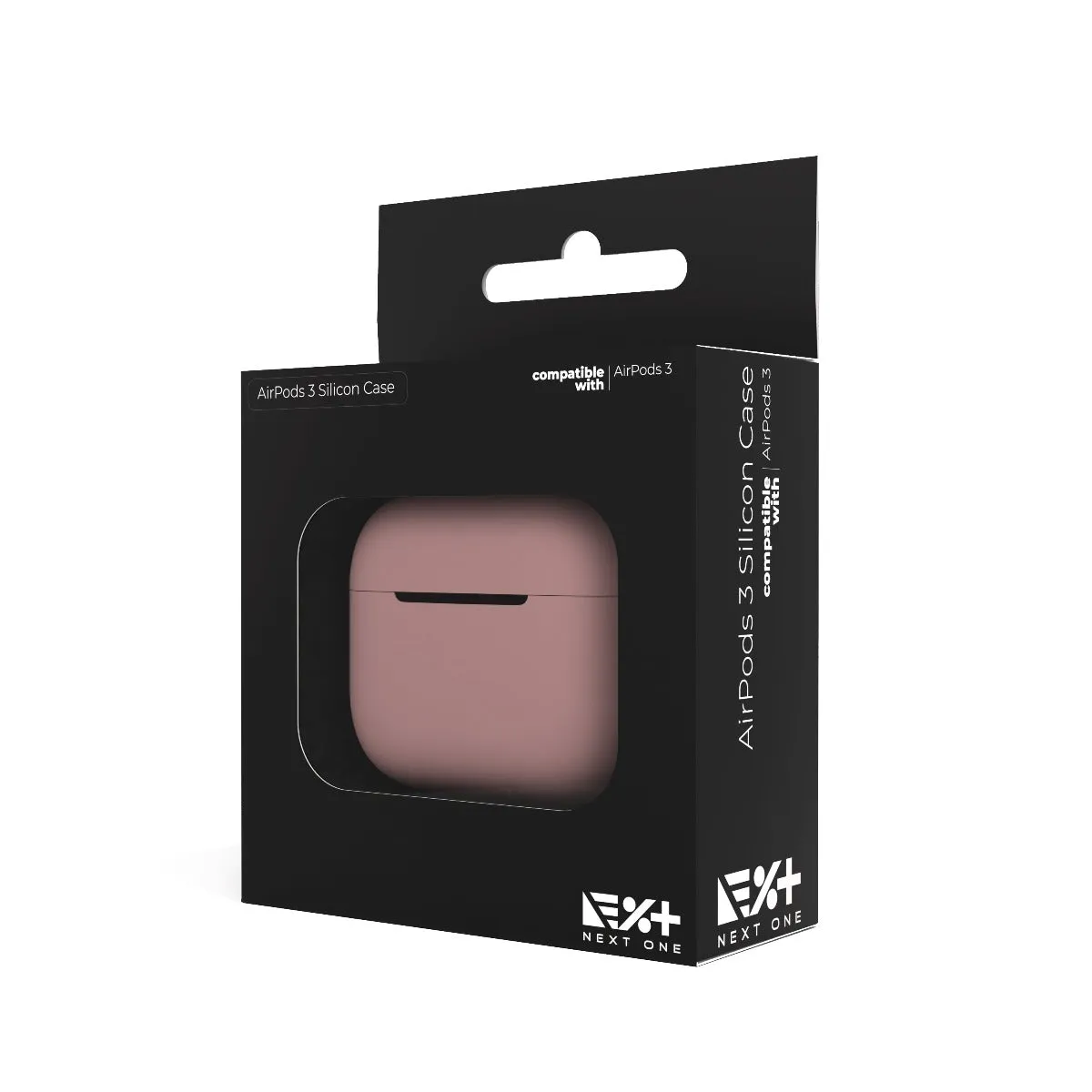 Next One silikonska maska za AirPods 3 - ružičasta — Next One silikonska maska za AirPods 3 - ružičasta