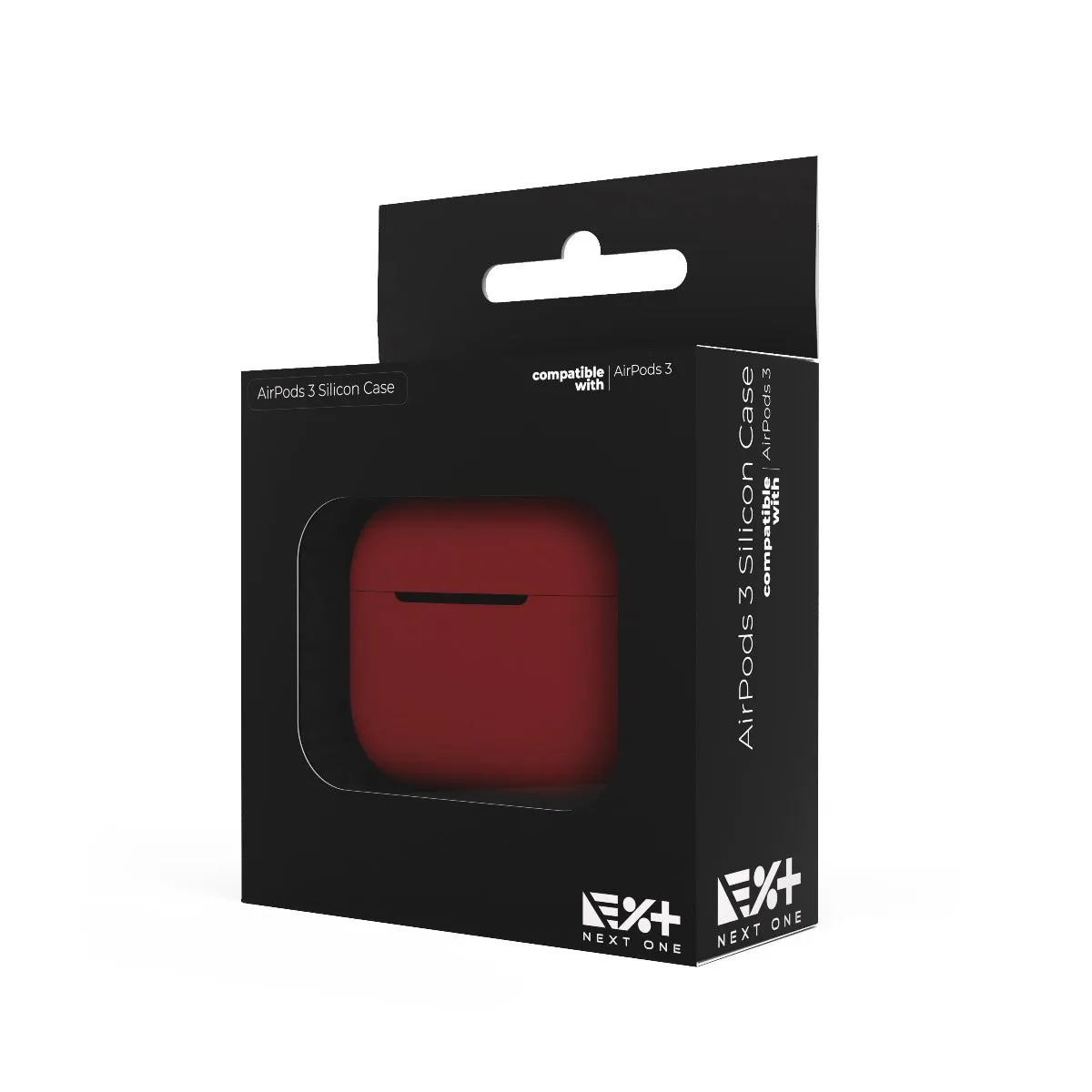 Next One silikonska maska za AirPods 3 - crvena — Next One silikonska maska za AirPods 3 - crvena