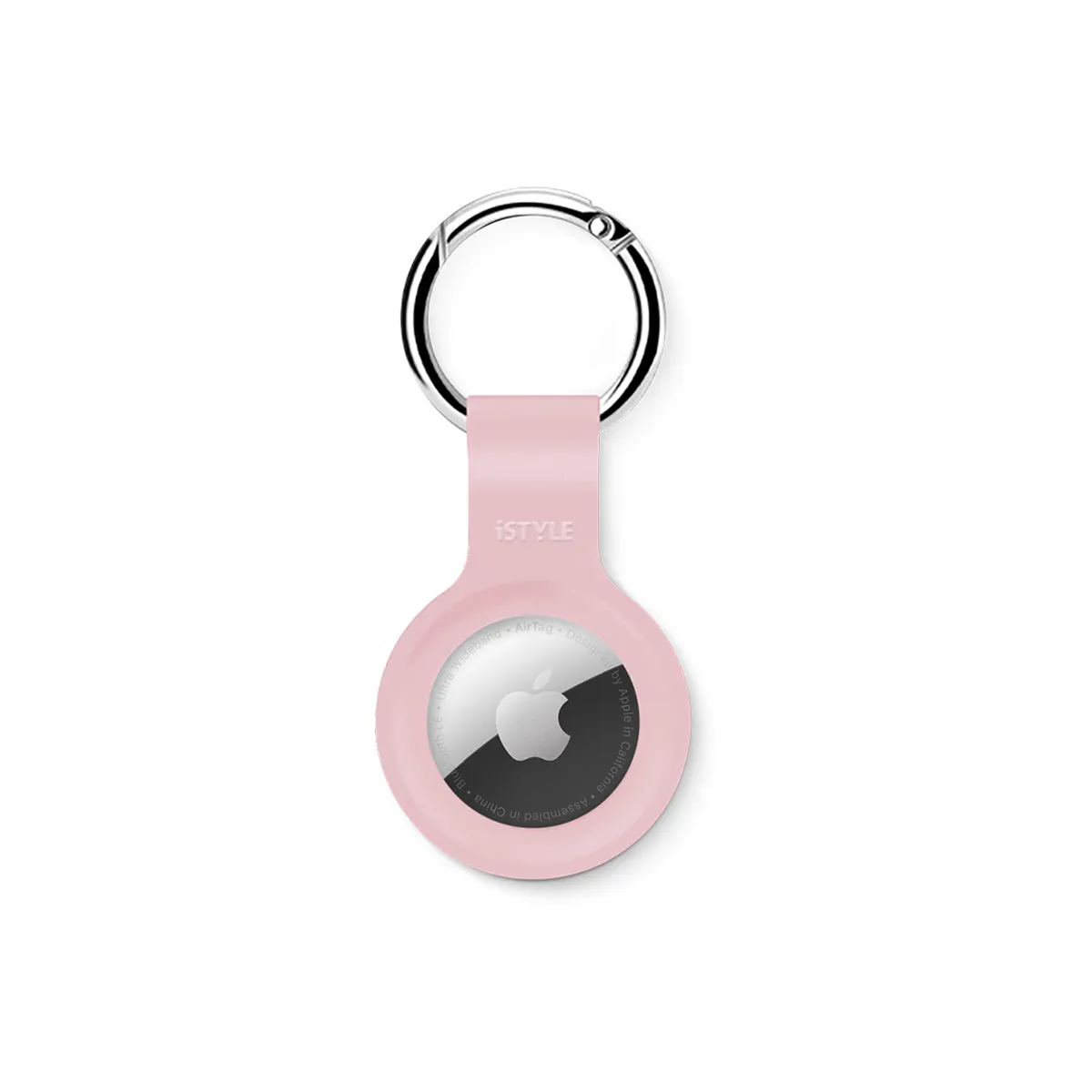 iStyle Silicone Case for AirTag - ružičasta — iStyle Silicone Case for AirTag - ružičasta