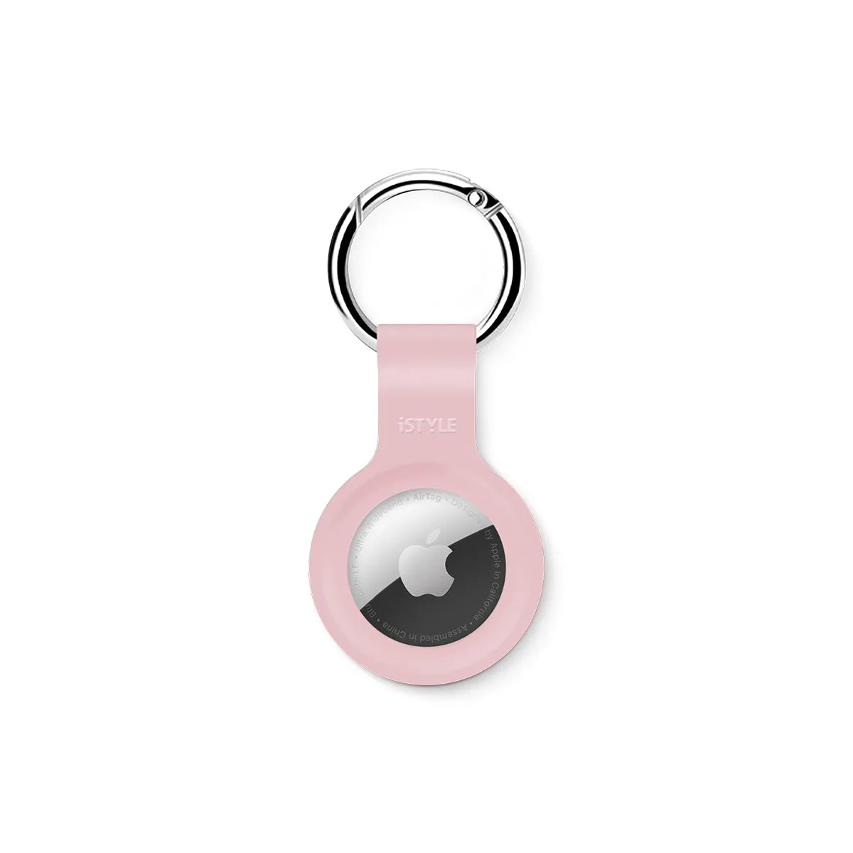 iStyle Silicone Case for AirTag - ružičasta — iStyle Silicone Case for AirTag - ružičasta