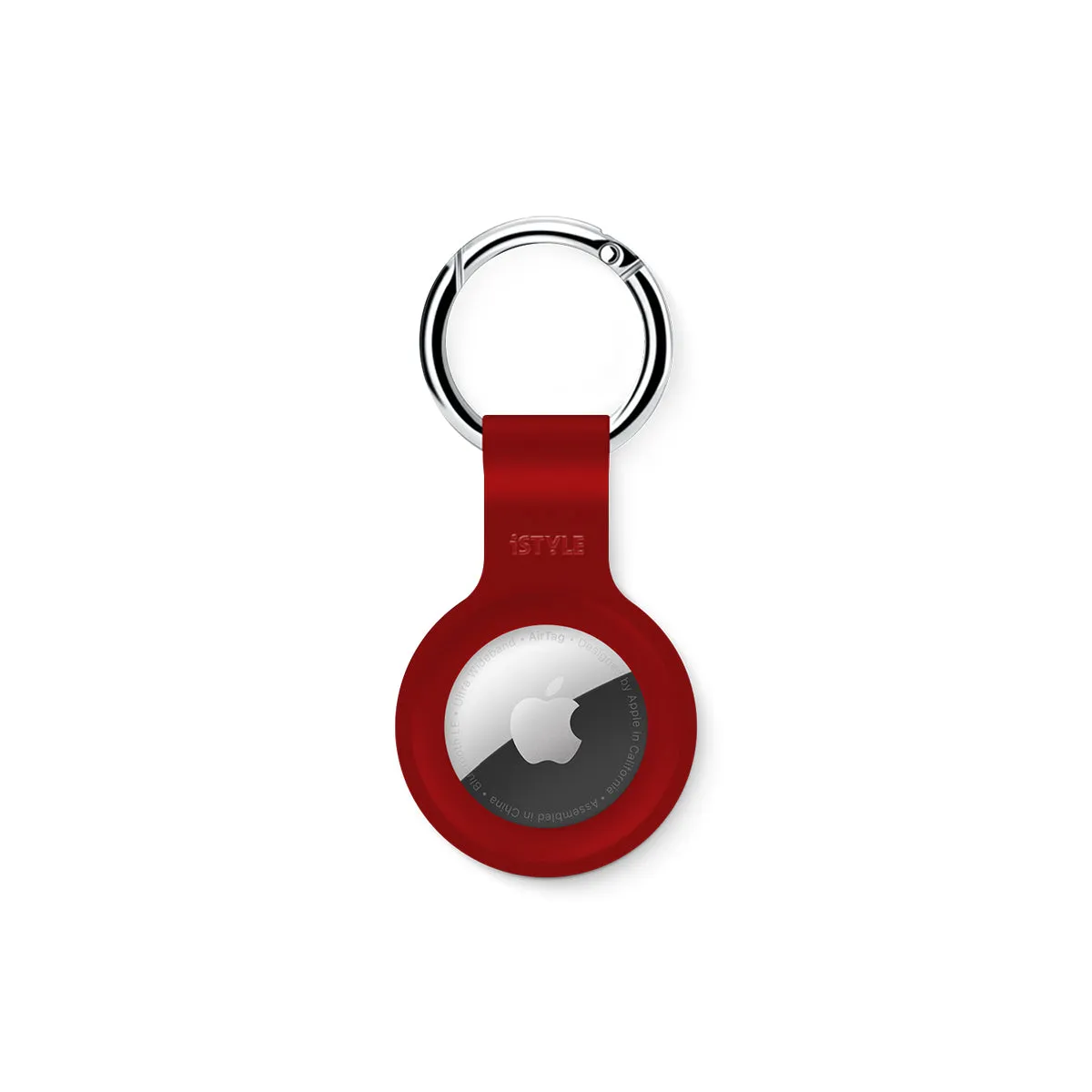 iStyle Silicone Case for AirTag - crvena — iStyle Silicone Case for AirTag - crvena