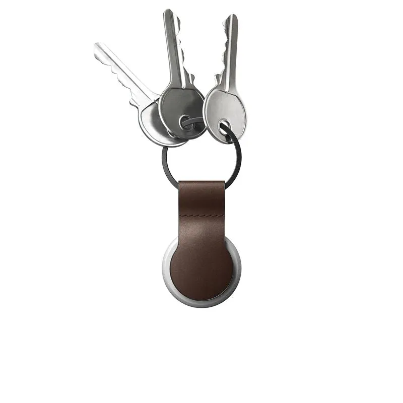 Nomad Leather Loop za Apple AirTag - smeđa — Nomad Leather Loop za Apple AirTag - smeđa
