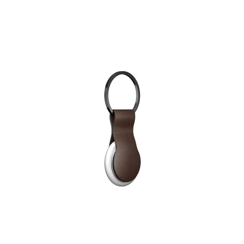 Nomad Leather Loop za Apple AirTag - smeđa — Nomad Leather Loop za Apple AirTag - smeđa
