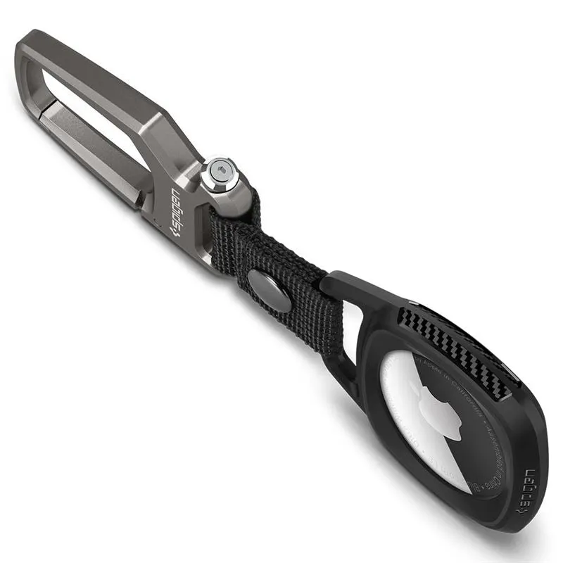 Spigen Rugged Armor za AirTag - crna — Spigen Rugged Armor za AirTag - crna
