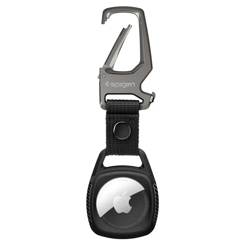 Spigen Rugged Armor za AirTag - crna — Spigen Rugged Armor za AirTag - crna
