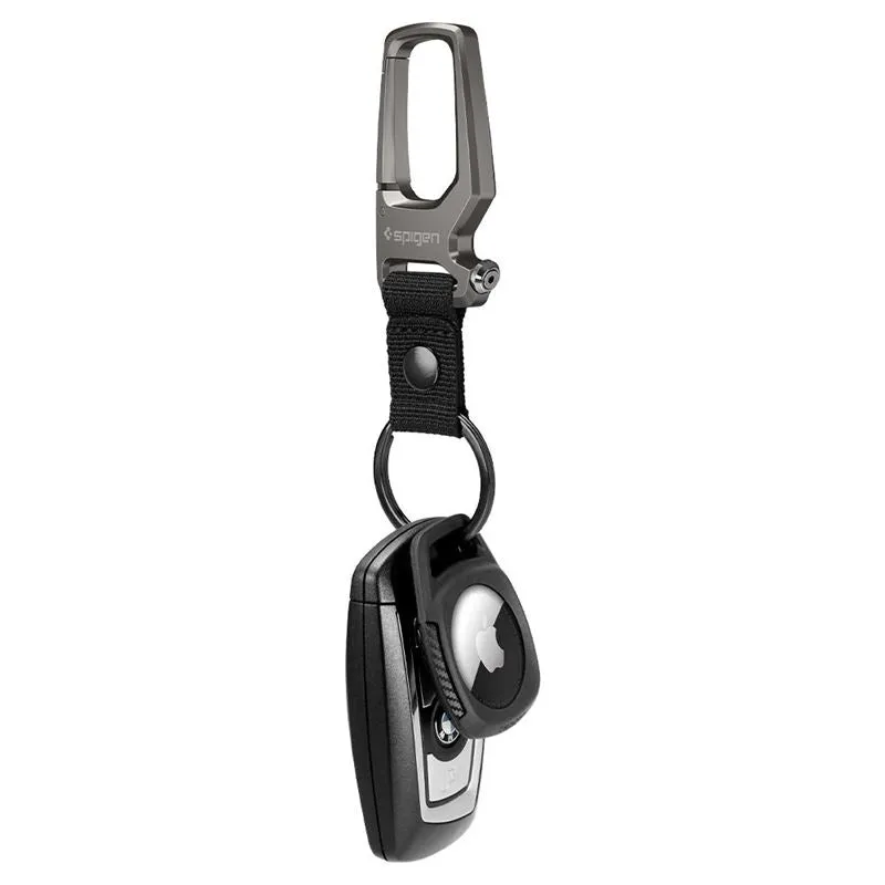 Spigen Rugged Armor za AirTag - crna — Spigen Rugged Armor za AirTag - crna